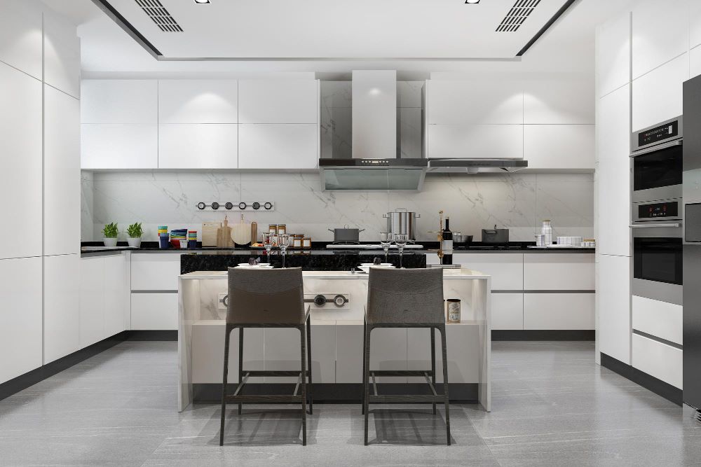 U Shaped Kitchen