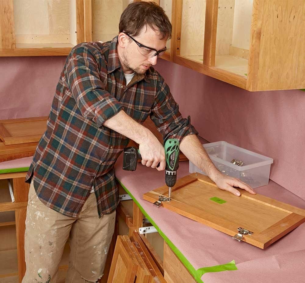 Repairing and Refreshing Wood Cabinets Over Time